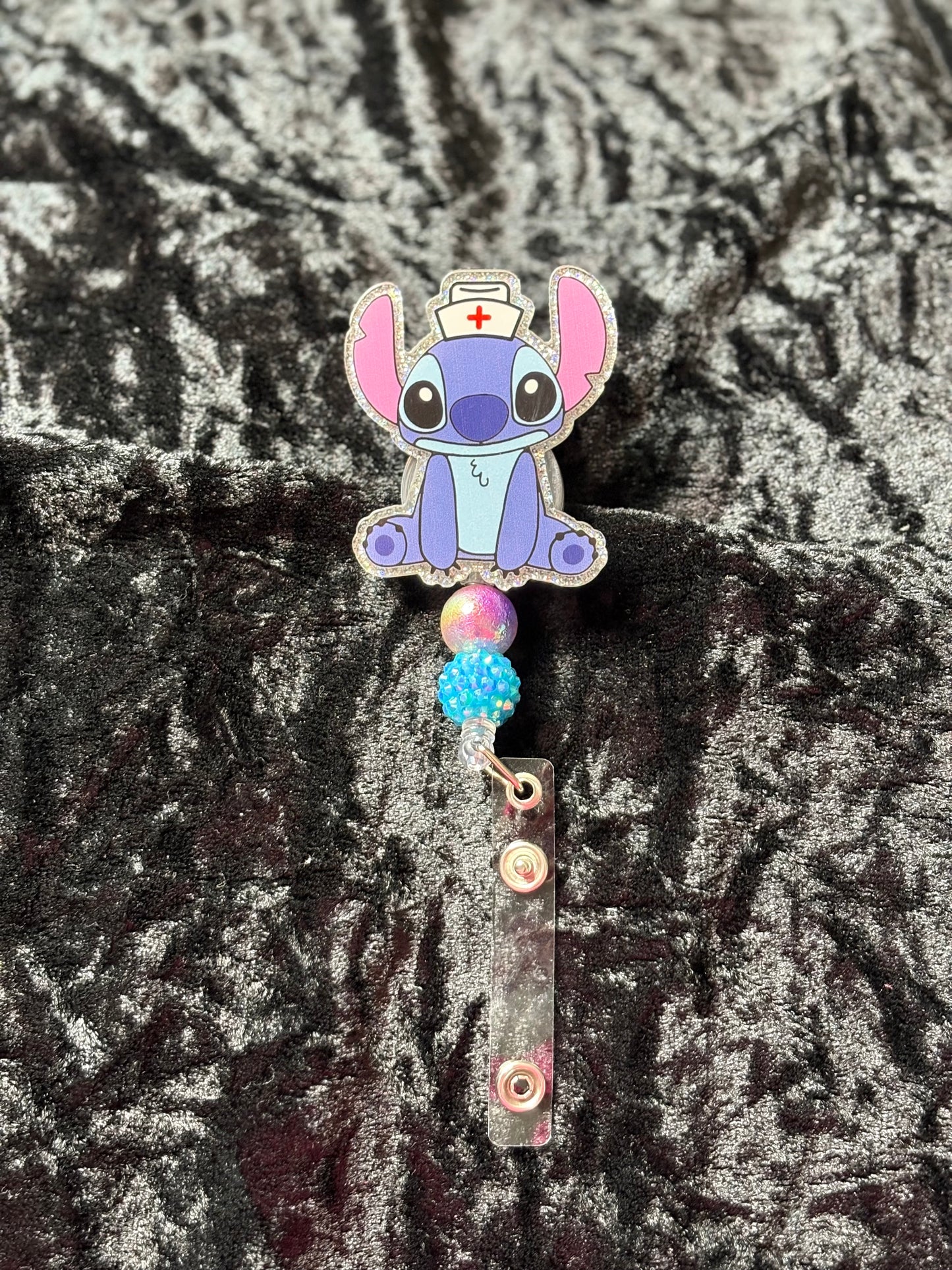 Stitch Character Themed Badge reel